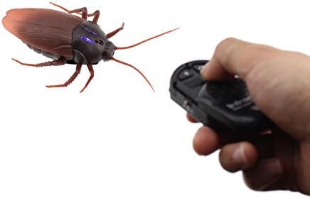Escomdp Realistic Remote Control Fake Cockroach RC Toy Gift For Prank Joke or Trick Bug