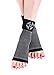 Compression Foot Sleeves, Best Pair of Black Socks for Men & Women, Relieve Pain of Muscle Cramps & Swelling Ankle, Heel Arch Support Brace, 100% Money Back Guarantee + Free E-Journal