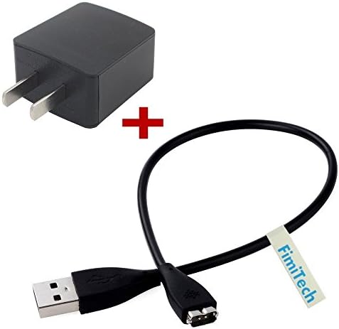 Fitbit Charge HR cable, Replacement Fitbit USB Charger Cable + 500mA AC Wall Charger Adapter Fitbit Charge HR Band Wireless Activity Bracelet by FimiTech