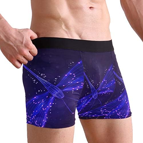 Wintreati Mens Boxer Briefs, Insects Blond, Soft Breathable Stretch Low Rise Trunks Briefs Underwear Men Boys