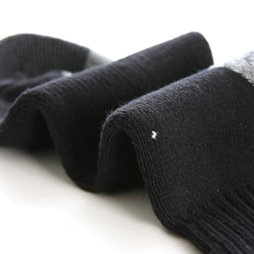 WANDER Men's Athletic Ankle Socks 8 Pairs Thick Cushion Running Socks for Men&Women Cotton Socks