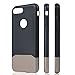 Emixc iPhone 7 Plus Case i7 Plus Case Dual Layer Cover Shockproof Heavy Duty Protective Hybrid Armor Skin for iPhone 7 Plus 5.5 inch (Grey&Gold)