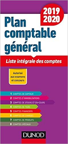 Plan comptable général 2019/2020 - Liste intégrale des comptes, by Charlotte Disle