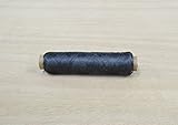 The Leather Guy Sinew Artificial beadwork dream catcher thread 20 yards black color US made