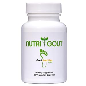 Image of NutriGout - Uric Acid Support Formula by GoutandYou – USA Made - 500 mg 60 Vegetarian Capsules – Powerful Fast-Acting Chanca Piedra, Pineapple Bromelain, Turmeric, Milk Thistle, Dandelion,...