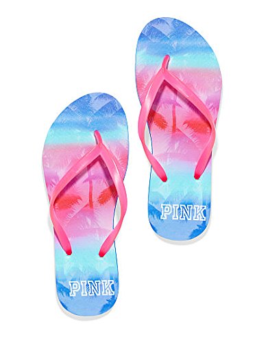 victoria secret pink flip flops