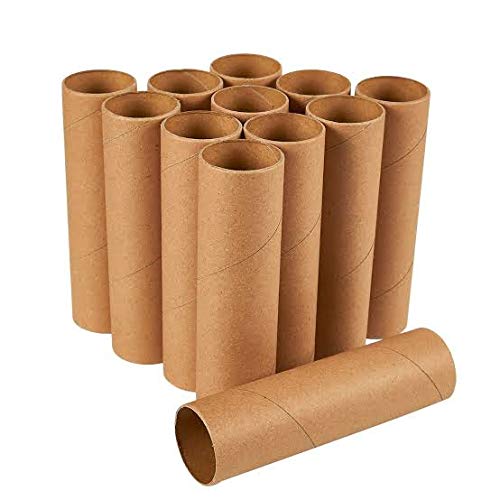 Divinehouse Cardboard Tubes Mailing Tubes Craft Rolls, Craft Tubes