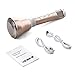 VERKB Wireless Microphones Karaoke, 3-in-1 Bluetooth Karaoke machine KTV for Apple iPhone Android Smartphone or Pc(Light Golden)