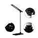 TaoTronics TT-DL08 LED Desk Lamp, Dimmable LED Table Lamp, Cool White Reading Light, Eye-caring Book Light (3-Level Dimmer, Touch-Sensitive Control, Night Light, Glossy Black, 6W)