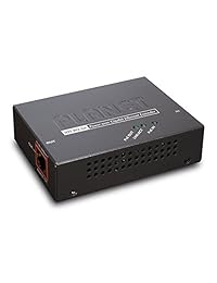 Planet poe-e201 IEEE 802.3 at AF Power Over repetidor extensor Ethernet Gigabit, PoE over the Standard 100 m (328ft) CAT5 5e 6 Cable UTP y Max 500 M (1640ft).