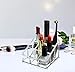 Acrylic Lipstick Makeup Storage Organizer - 9 slot display holder for brush lip gloss nail polish office supplies pens pencils paper clips scissors! Plastic case container for cosmetic accessories!