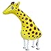 Pack of 2 Giraffe Balloons Walking Animal Balloon Air Walkers Kids Birthday Party Decor