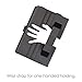 iPad 9.7-inch 2018 2017 Case Cover with Pencil Holder - Smart Folio Best for The 5th Gen and 6th Generation Apple (Black)