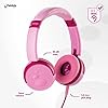 Pebble-Gear-Childrens-Headphones-Pink-Stereo-Kids-Headphones-35-mm-Jack-Cable-85-dB-Volume-Limiter-Adjustable-and-Foldable-Headset-Washable-Ear-Cups-Music-Sharing-Function-3D-Design Pebble Gear Children's Headphones Pink - Stereo Kids Headphones, 3.5 mm Jack Cable, 85 dB Volume Limiter, Adjustable and…