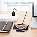 CHOETECH Wireless Charger, USB Type C Wireless Charging Pad Compatible with iPhone Xs/XS Max/XR/X/8/8 Plus, Samsung Galaxy Note 10/S10/S10+/S10E/S9/S9+/S8/Note 9/Google Pixel 3/3 XL/Qi-Enabled Device