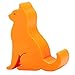 Plinrise Super Cute Phone Holder, Mini Cat Shaped Silica Gel Cellphone Stand, Animal Phone Mount for All Cellphone Free Your Hands (Orange)