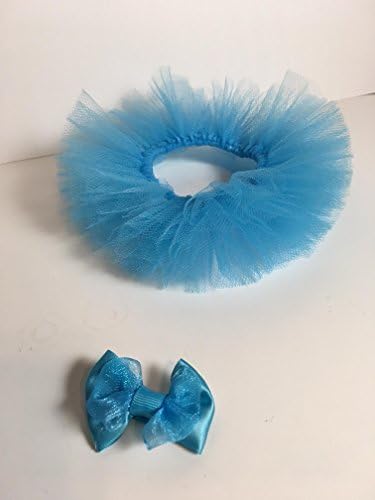 Hatchimals Clothes: Tutu and Bow set in Blue