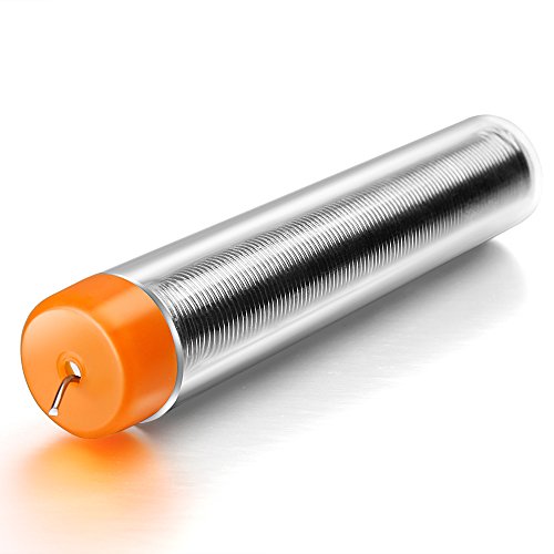 Solder Wire with Flux Rosin Core Tin Lead 63/37 0.031" Diameter 0.42oz in Storage Tube Welding Soldering DIY Works