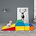 Matladin Indoor Safe Soft Foam Climber 5-Piece Sets, Beginner Toddler Climber with Slide Ramp Indoor Climbing Toys for Toddlers Kids and Children