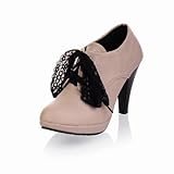 Charm Foot Fashion Wmens Platform High Heel Ankle Boots
