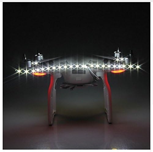 RCstyle DJI Phantom 3 Quadcopter LED Light Strip Night Flying Decorative Lamp with step-down Module