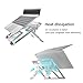 Laptop Stand, Aluminum Laptop Holder Detachable Ergonomic Laptop Riser with Adjustable Height, Foldable Design and Portable Light Weight Laptop Computer Stand for MacBook Air Pro HP,10-15.6″ Laptopsthumb 2