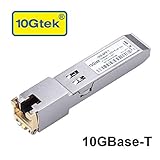 SFP+ to RJ45 Copper Module - 10GBase-T Transceiver for Cisco SFP-10G-T-S, Ubiquiti UF-RJ45-10G, Netgear, D-Link, Supermicro, TP-Link, Broadcom, Linksys, up to 30m