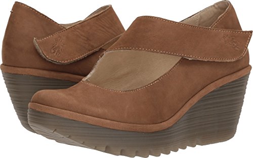 FLY London Women's YASI682FLY Pump, Sand Cupido, 39 M EU (8-8.5 US)