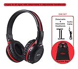 1 Pack of IR Wireless Headphones for Car DVD/TV, 2 Channel Car Headphones for Kids with 3.5mm Aux Cord, Cars Kids Headphones