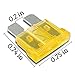 Kodobo 100 Pack Auto Fuses 20 AMP ATC/ATO Standard Regular Fuse Blade 20A Car Truck Boat Marine RV - 100Pack