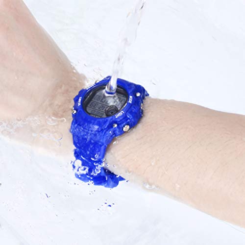 2 AZLAND+Flashing+Multiple+Wristwatch+Waterproof
