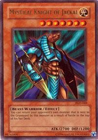 Yu-Gi-Oh! - Mystical Knight of Jackal (PGD-069) - Pharaonic Guardian - 1st Edition - Ultra Rare
