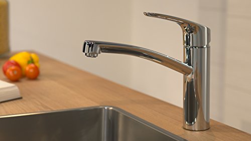 Hansgrohe Kuchenarmatur Edelstahl Geburstet