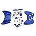 HDE Replacement Controller Shell for Xbox 360 Plastic Shell Sticks Buttons Shoulder Buttons and Triggers (Blue)