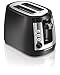 Hamilton Beach 2 Slice Extra Wide Slot Toaster with Keep Warm & Bagel Settings, Shade Selector, Toast Boost, Auto-Shutoff and Cancel Button, Black (22810)