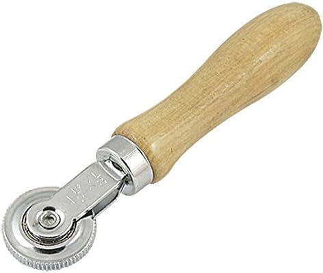 olyclass Wooden Handle Repair Patch Tyre 1 1/2" Dia Roller Tool