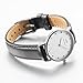 Daniel Wellington Women's 0921DW Classy Sheffield Stainless Steel Watch with Black Leather Band