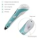 3D Pen, Ailink 3D Doodler Printing Drawing Printer Pen for Arts Crafts DIY Perfect Gift for Kids and Adults, Compatible with PLA ABS Filament,Safe and Bright LED Display -（Blue）