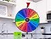Kamtan Spinning Prize Wheel - Balanced Spin and Sturdy Iron Base - 15