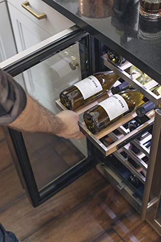 Avallon-AWC151DBLSS-15-Inch-Wide-23-Bottle-Capacity-Free-Standing-Wine-Cooler-with-LED-Lighting-and-Double-Pane-Glass