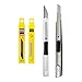 7MO Retractable Utility Knife & Blades Precision Cutting Knife with Auto-safety Lock for Car Vinyl Film Wrapping 1 Set