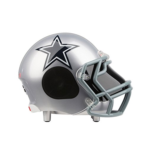 Nima Athletics NFL Officially Licensed Football Helmet Portable Bluetooth Speaker Dallas Cowboys, Super Mini - Thumbnail 5
