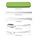 Dinnerware Stainless Steel Flatware Set Knife Fork Chopstick Spoon with Store Box Carrying Bag for Travel Camping Office