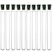 10 Pack - 20x150mm Pyrex Glass Test Tubes with Rubber Stoppers New