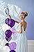 Metallic Pearl White Purple Balloons 72 Pack Thick Chrome Latex 12 Inch Purple Balloon Arch for Wedding Mardi Gras Graduation 2023 Party Decorations
