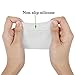 Toes Home Classic 5 Pairs No Show Socks Solid Color Low Cut No Show Liner Non Slip Socks