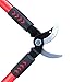 TABOR TOOLS GL18A Small Bypass Lopper, Short Bypass Tree Trimmer, Chops Branches with Ease, Branch Cutter with 1.25 Inch Clean Cut Capacity.