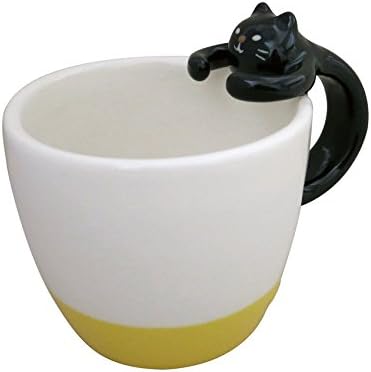 Amazon Co Jp Decole ぎゅっとマグ よじのぼった猫たちが スプーンを持ってお役立ち くろ ホーム キッチン