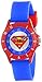 Superman Kids' SUP9010 Watch with Blue Rubber Band