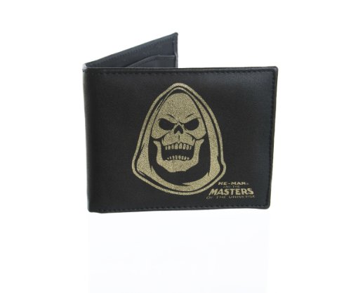 Black And Gold Print Skeletor He Man Wallet